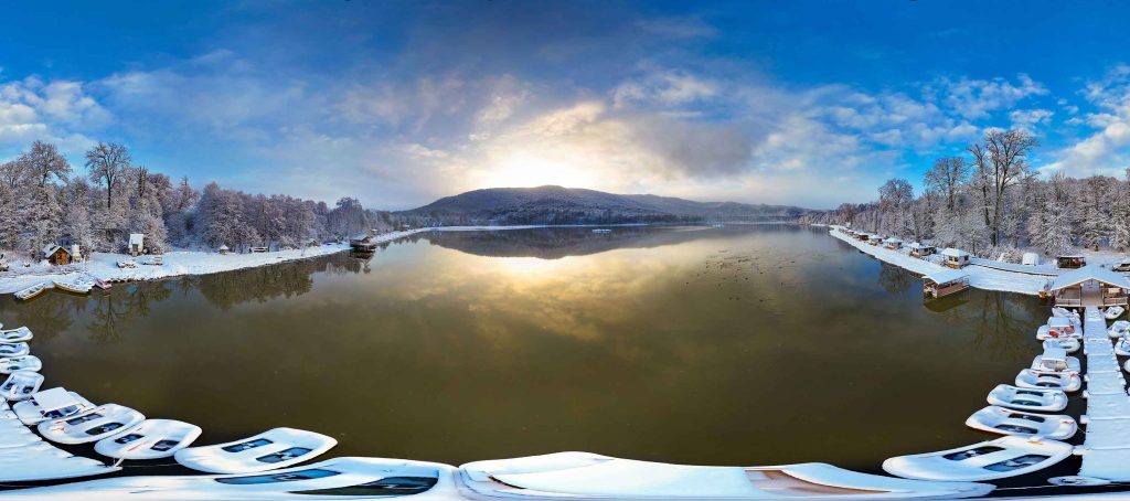 360 دریاچه الندان مازندران