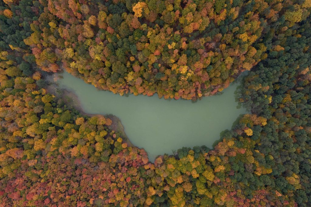 تور مجازی و نمای 360 دریاچه چورت در مازندران