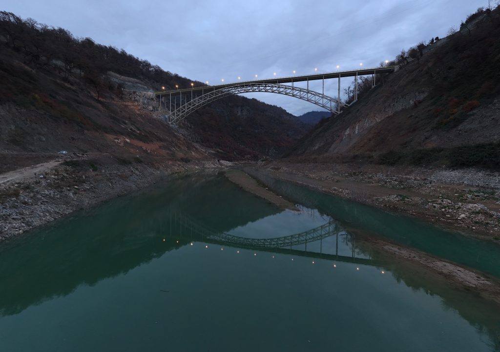 پل هیرکانی سد گلورد